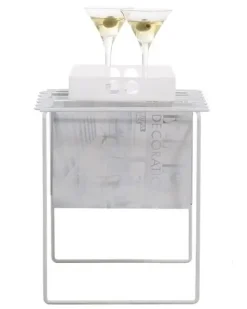 Magasinholder Grill i hvid fra Neon Living