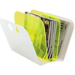 Magazin Fan fra Neon Living - hvid/yellow