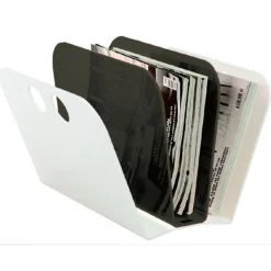 Magazin Fan fra Neon Living - hvid/smoke