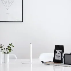 Malling Living lysestage - Square i hvid