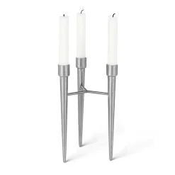 Mater - Spike lysestage - Mat aluminium