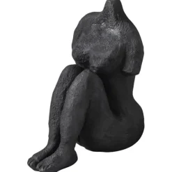 Mette Ditmer - ART PIECE Sitting Woman - Sort
