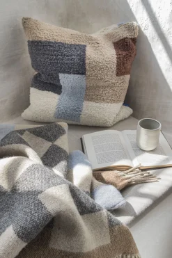 Mette Ditmer - BRICK-pudebetræk - Dark olive