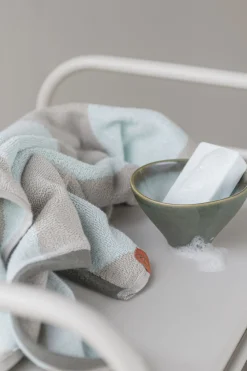 Mette Ditmer - DIAGONAL bath towel - Mint