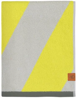 Mette Ditmer - DIAGONAL bath towel - Yellow