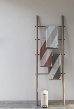 Mette Ditmer - DIAGONAL towel - Dark olive