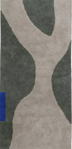 Mette Ditmer - FIGURA rug, medium - Dark olive