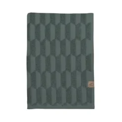 Mette Ditmer - GEO håndklæde - 50x95 cm - Pine Green - grøn