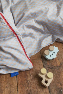 Mette Ditmer - MINI baby bed set - Light blue / Tan