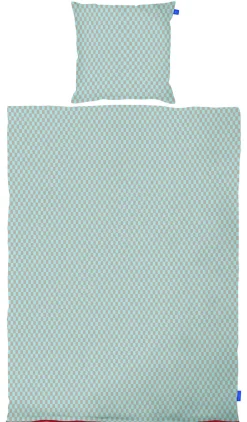 Mette Ditmer - MINI junior bed set - Light blue / Tan