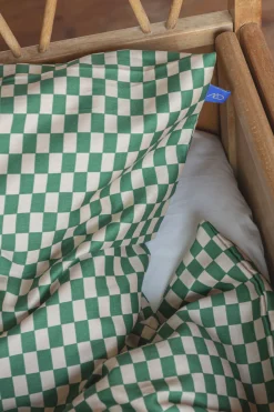 Mette Ditmer - MINI junior bed set - Pine green / Tan