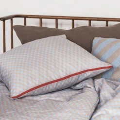 Mette Ditmer - MINI-sengesæt - Light blue/Tan - W140 x L200 cm