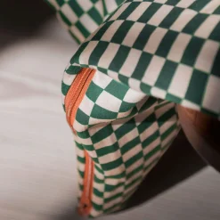 Mette Ditmer - MINI-sengesæt - Pine green/Tan - W140 x L200 cm