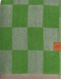 Mette Ditmer - RETRO håndklæde, Klassisk grøn