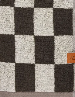 Mette Ditmer - RETRO-håndklæde - Chocolate - W50 x L 90 cm