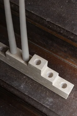 Mette Ditmer - STEP six candleholder - Linen