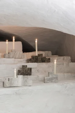 Mette Ditmer - STEP six-lysestage - Chalk