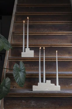 Mette Ditmer - STEP trio candleholder - Linen