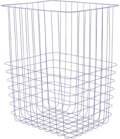 Mette Ditmer - STORE-IT trådkurv med bomuldspose - Large - Lilac