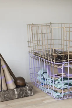 Mette Ditmer - STORE-IT trådkurv - Small - Sand