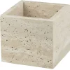 Mette Ditmer - TRAVERTINE cube - Linen