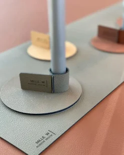 MiLLE W NORDISK DESIGN - Bordløber - Grå læder