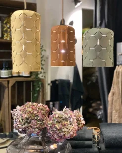 MiLLE W NORDISK DESIGN - Polar Lights - Pendel - Cognac læder - Small