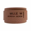 MiLLE W NORDISK DESIGN - Servietring - Cognac læder