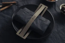 MiLLE W NORDISK DESIGN - Servietholder - Grå læder