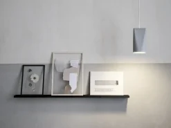 Moebe - Gallery Shelf 70 cm, Black Oak