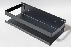 Moudhome - BATH Hylde Til Badeværelse – Sort - 23 cm