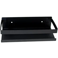 Moudhome - BATH Hylde Til Badeværelse – Sort - 23 cm