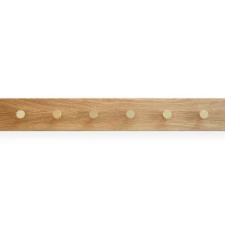 Moudhome - Ege Knagerække med Messing Knager - 70 cm