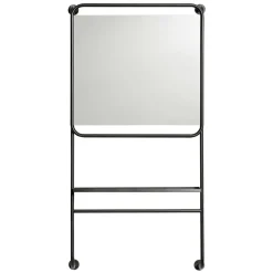 Muubs - Copenhagen spejl m. hylder - B: 60 cm, H: 120 cm, D: 22 cm