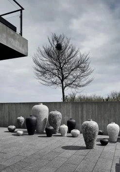 Muubs - Krukke - Luna - Grå (H: 40 cm)