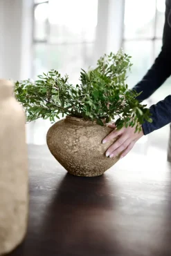 Muubs - Krukke Luna Beige 18 - Beige - Terrakotta