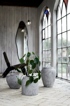 Muubs - Krukke Luna Grey 38 - Grå - Terrakotta