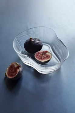 Muubs - Skål Ripe L - Klar - Glas