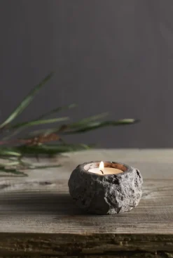 Muubs -Minerva Fyrfadslys - Titanium