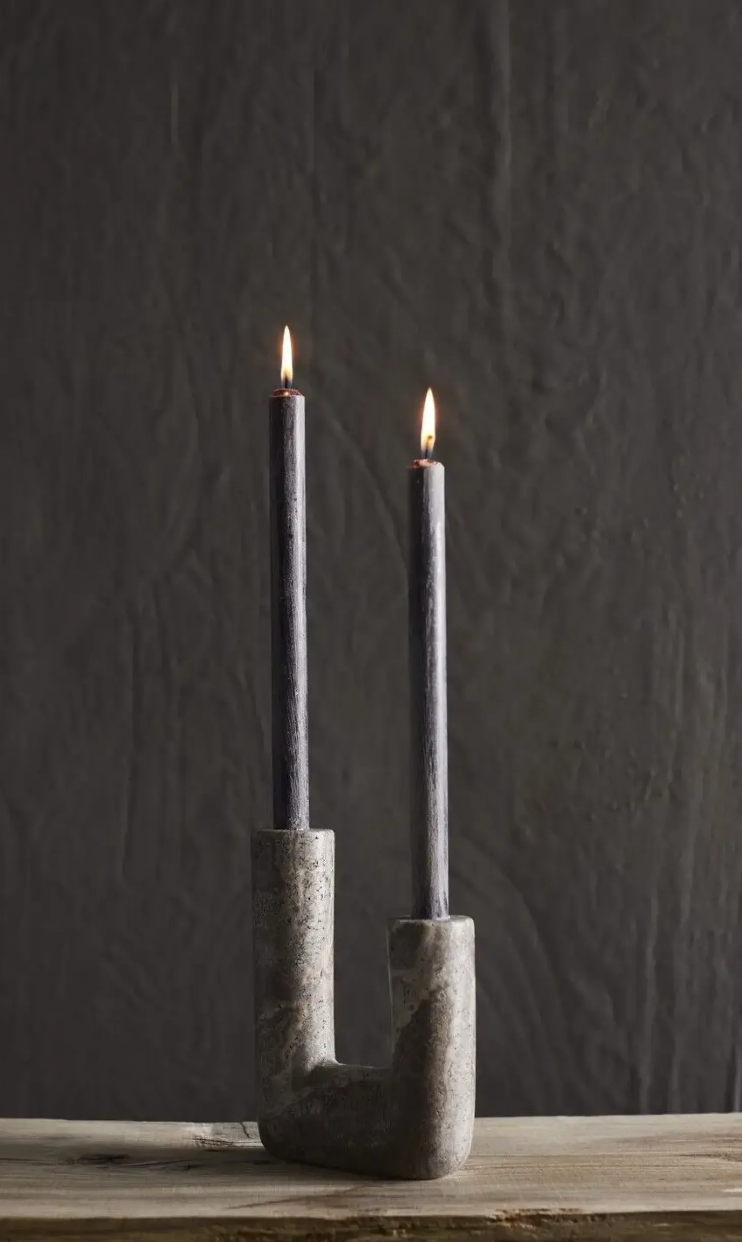 Muubs -Minerva Lysestage - Titanium