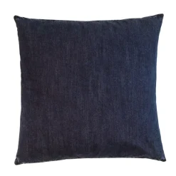 Never - Pudebetræk - Denim - Denim Midnight Blue - 60x60 cm