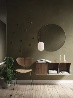 Nordic Tales - Pendel lampe - Bright Modeco+ - m. sort kabel - Ø20 cm H26 cm