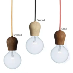 Nordic Tales - Træpendel - BRIGHT SPROUT - Oiled (ledning m/fatning medfølger ikke)