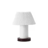 Normann Copenhagen - Cellu - Bordlampe - Hvid med brun bund
