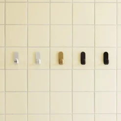 Normann Copenhagen - Curve Mini knage - 2 styk - sort