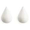 Normann Copenhagen - Dropit Hooks Large - 2 pcs - Hvid