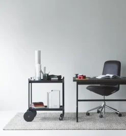 Normann Copenhagen - Flick Rug tæppe 200x300 cm - Off White/Brown