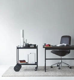 Normann Copenhagen - Flick Rug 80x200 cm - Off White/Brown