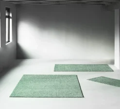 Normann Copenhagen - Flick Rug Tæppe 200x300 cm - Off White/Dark Green
