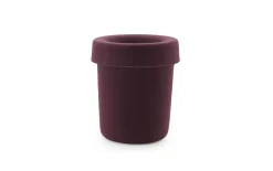 Normann Copenhagen - Hide Office Bin Burgundy